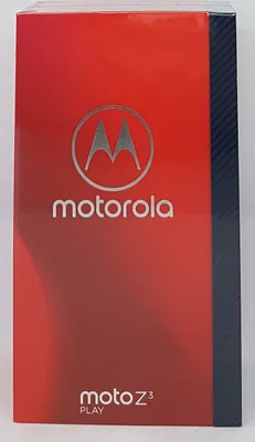 Produktbild von Motorola Moto Z3 Play Dual SIM Blau 64 GB Akzeptabel
