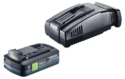 Produktbild von Festool Energie Set 18V 1xTBX4/SCA16 mit 1x BP 18 TBX 4 C-ASI Akku 18 V 4,0 Ah ( 578745 ) + SCA 16 Schnell Ladegerät ( 576953 )