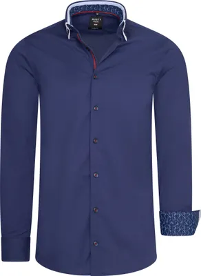 Produktbild von Rusty Neal Overhemd Regular Fit  Blau - Große L
