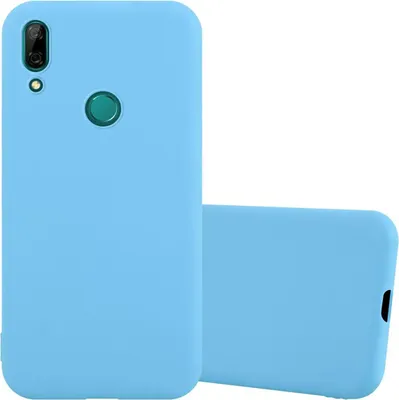 Produktbild von Cadorabo Hülle für Huawei P SMART Z / Y9 PRIME 2019 / Enjoy 10 PLUS Schutzhülle in Blau Handyhülle TPU Silikon Etui Case