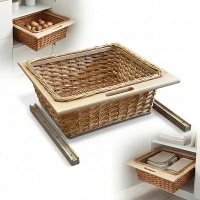 Produktbild von CARGO-Korbschublade für 60-cm-Schränke in der Küche, in der Speisekammer oder im Einbauschrank