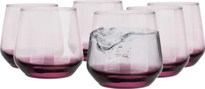 Produktbild von Glasmark KROSNO, 430ml, Set von 6, Longdrinkgläser, Trinkgläser, Highball Glas, Cocktail, Perfekt für Zuhause, Restaurants und Partys, Glässerset