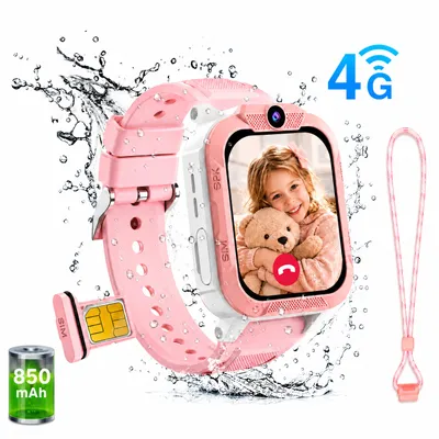 Produktbild von Blackview Z40 PRO 1.85 " Kinder Smartwatch Tap-to-Friends Funktion, Geschenk, Schrittzählung, GPS, 850mAh, SOS Taste, 4G, Schulmodus ohne Spiele, IP68
