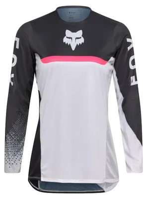 Obrázok produktu pre FOX Flexair Fracture dámsky motokrosový dres, schwarz/weiß/pink, M
