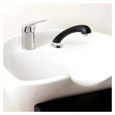Produktbild von Einhebelmischer für das Waschbecken im Badezimmer, Mischbatterie für Friseure, Handbrause für Friseure, Waschbecken im Badezimmer, Schlauchbrause für Friseure