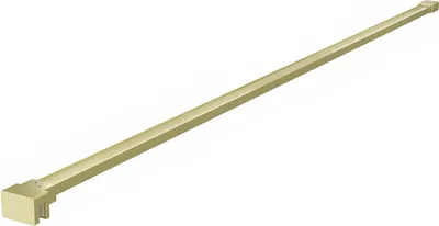 Zdjęcie produktu dla Mexen wspornik prosty do ścianki prysznicowej 10 mm, złoty szczotkowany - 830-10-55