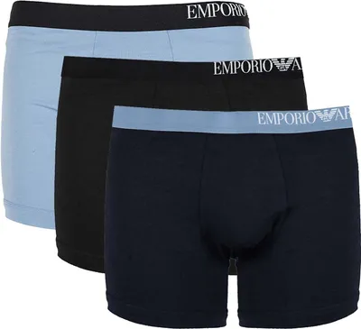 Obrázok produktu pre Emporio Armani Boxerky "3 Pack" - 111473 2F728 - Black- Veľkosť: M(EU)