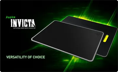 Produktbild von Razer Manticor, Schwarz, Einfarbig, Aluminium, Gummi, Anti-Rutsch-Basis, Gaming-Mauspad