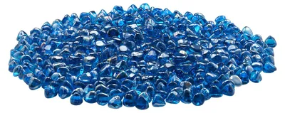 Obrázek produktu pro SucceBuy skleněné kameny, 9 kg žáruvzdorné skleněné kameny, 25,4 mm reflexní skleněné perly pro ohniště, skleněné kameny pro krb, ohnivé krystaly, ohnivé perly, vhodné pro krb, karibská modř