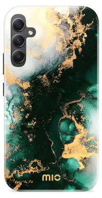 Immagine prodotto di Custodia per cellulare MIO per Samsung Galaxy A34, custodia MagSafe rigida - Green Marble