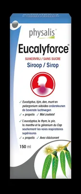 EUCALYFORCE SYROP BIO 150 ml - PHYSALIS
