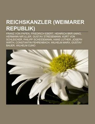Produktbild von Reichskanzler (Weimarer Republik)