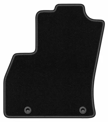 Immagine prodotto di Tappetino guidatore in moquette per Peugeot Bipper 2007-2017 (multispazio/Tepee) – 1 pezzo, nero, su misura – Wielganizator BASIC