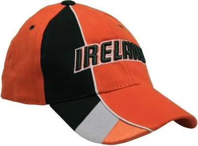 Produktbild von Baseballcap mit Einstickung - Ireland - 67190 orange