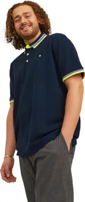 Obrázek produktu pro Polokošile Jack & Jones regular fit tmavě modrá jednobarevná bavlna