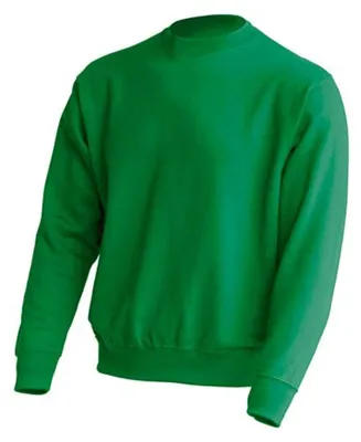 Immagine prodotto di JHK - Felpa girocollo da uomo/donna unisex LT4422 (L) (verde irlandese)
