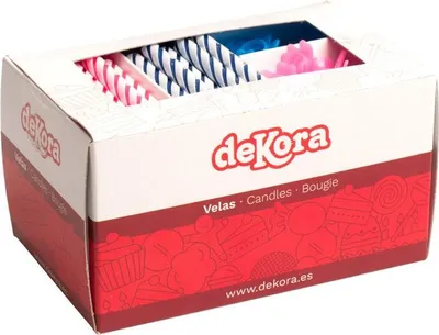 Obrázek produktu pro Dortové svíčky se zápiechem 6cm 100ks