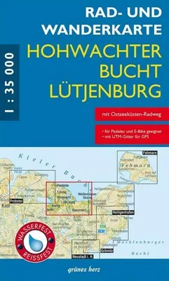 Obrázek produktu pro Cyklistická a turistická mapa zálivu Hohwachter Bucht, Lütjenburg