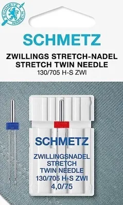 Zdjęcie produktu dla Schmetz 130/705 H-S ZWI SMS 2,5 75 Igła do maszyny do szycia