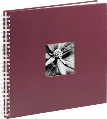 Obrázok produktu pre Hama Špirálový album Fine Art Bordeaux 36x32 cm 50 bielych strán