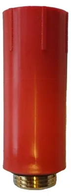 Immagine prodotto di Sturotec, tappi per edilizia con filettatura metallica, colore rosso, 1/2"