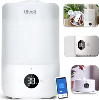 Produktbild von Levoit Dual 200S Smart 3L Cychy Luftbefeuchter 25H Mit Hygrometer Und Aromatherapie