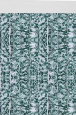 Immagine prodotto di Tenda vaporosa 80x220 cm in verde scuro screziato - bianco, molti colori
