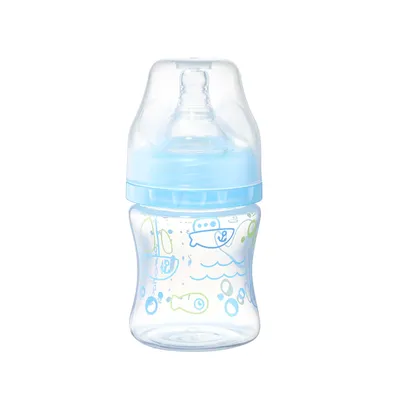 Immagine prodotto di Bottiglia anticolica a bocca larga, 120 ml - blu