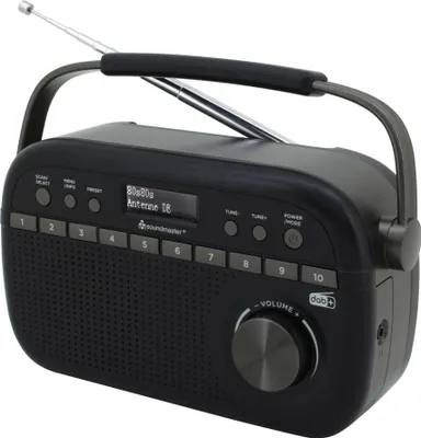 Produktbild von Soundmaster DAB280SW DAB+ Radio mit Kopfhörerbuchse Schwarz