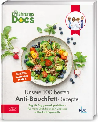 Produktbild von Die Ernährungs-Docs - Unsere 100 besten Anti-Bauchfett-Rezepte