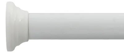 Produktbild von Spirella Duschvorhangstange - ausziehbar 75/125cm - Aluminium - Klick und Clip System