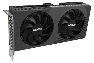 Zdjęcie produktu dla INNO3D GeForce RTX 5060 Twin X2, GeForce RTX 5060, 8 GB, GDDR7, 128 bit, 7680 x 4320 px, PCI Express 5.0