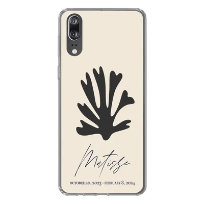 Produktbild von MuchoWow® Handyhülle Schutzhülle Hülle für Huawei P20 Blumen - Abstrakt - Matisse Silikon Softcase Handy Hülle - Hardcover