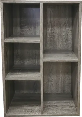 Produktbild von LP Schallplattenschrank CD DVD - Bücherregal - Schrank mit offenen Fächern - Wandschrank