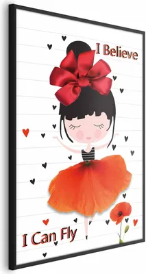 Produktbild von Posterpapier Poster - I Believe I Can Fly 60x90 cm Für Kinder h-C-0065-ao-a