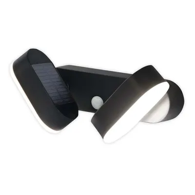 Immagine prodotto di Faretto solare doppio EASYmaxx con rilevatore di movimento - set da 2