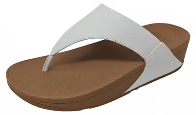 Produktbild von fitflop Lulu Toepost Zehensteg Weiß
