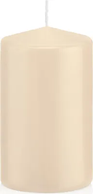 Produktbild von Wiedemann Stumpenkerzen Creme 100 x Ø 58 mm, 16 Stück