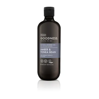 Produktbild von Baylis & Harding Goodness Men Bernstein & Tonkabohne Duschgel