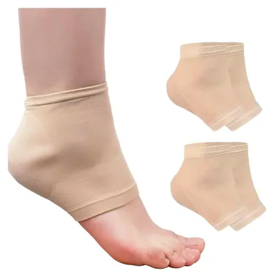 Produktbild von Gel-Fersenpolster (4 Stück) – Speziell bei Fersensporn, Plantarfasziitis und rissigen Fersen
