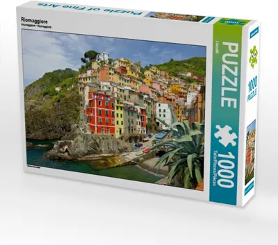 Produktbild von Calvendo Riomaggiore 1000 Teile Puzzle quer 640x480mm, CALVENDO; 7386287