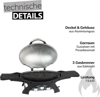 Produktbild von Pit Boss Gasgrill Sportsman 3-Brenner Art.Nr. 10757