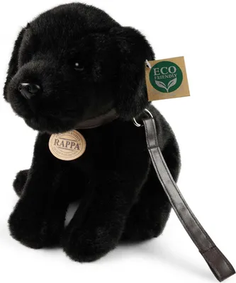Produktbild von RAPPA Plüsch Labrador schwarz 25 cm ECO-FRIENDLY