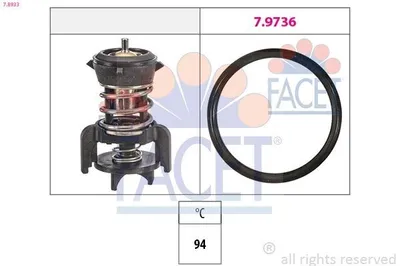 Produktbild von FACET Thermostat Kühlmittel 94°C für VW Golf VII Schrägheck (5G1, BQ1, BE1, BE2) Passat Variant (3G5, CB5) TIGUAN (5N) Golf VII Variant (BA5, BV5)