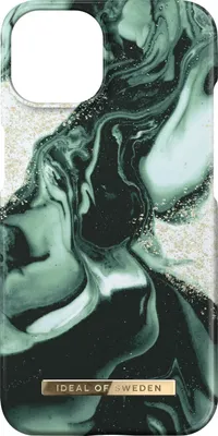 Image de IDEAL OF SWEDEN Golden Olive Marble Étui pour téléphone portable Apple iPhone 13