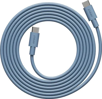 Imagen del producto de Avolt C1CCI1002SHB, 2 metros, USB-C, USB-C, color beige