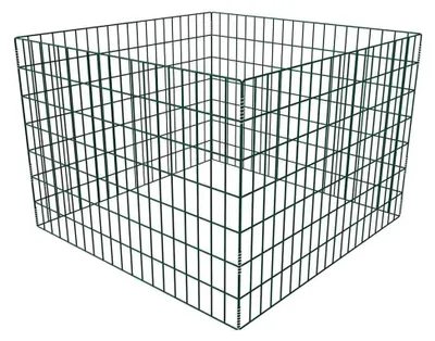 Produktbild von Gartenkomposter Quadratmaschen 100 x 100 x 70 cm für Garten, Terrasse, Außenbereich