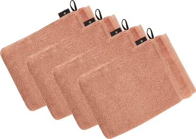 Produktbild von 4er Pack Waschhandschuh Pure von der Marke Vossen 22 x 16 cm