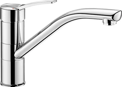 Produktbild von Delabie Einhebelmischer für Einlochmontage mit Schwenkauslauf H. 155 L. 230