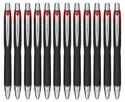 Produktbild von Uni-Ball Jetstream , Clip, Clip-on-Einziehkugelschreiber, Rot, 1 Stück(e)